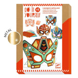 Do It Yourself Super Robots Masks (Metallic Stickers)