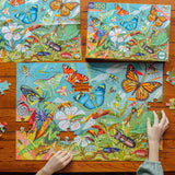 Eeboo Love of Bugs Puzzle 100 Pieces Dragonfly Toys