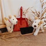 Egmont Dustpan & Brush RED