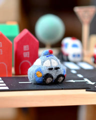 Felt Police Vehicle Toy