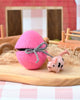 Felt Surprise Egg with Spotted Piglet Inside, Dragonfly Toys