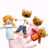 Goldilocks And The Three Bears Finger Puppet Set