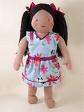 Large Steiner Doll Dark Brown Haired Dragonfly Toys 