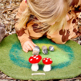 Toadstool Mushroom Play Mat  Playscape