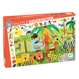 Jungle 35 Pieces Observation Puzzle by Djeco