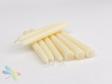 White Beeswax Candles for Birthday Ring, Dragonfly Toys, dipam