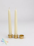 White Beeswax Candles for Birthday Ring, Dragonfly Toys, dipam