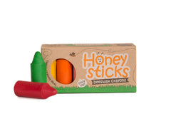 Honey Sticks Original Beeswax Chunky Crayons Set of 12