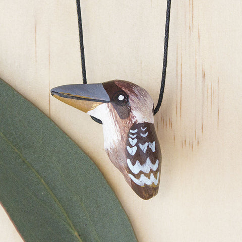 Songbird Whistle Necklaces - Laughing Kookaburra, Dragonfly Toys 