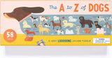 The A to Z of Dogs - A very long puzzle 58 Pieces, Dragonfly Toys 