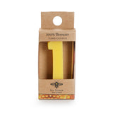 Beeswax Birthday Number Cake Candles