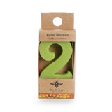 Beeswax Birthday Number Cake Candles