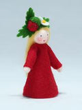 Ambrosius Strawberry Flower Fairy Doll,Dragonflytoys 